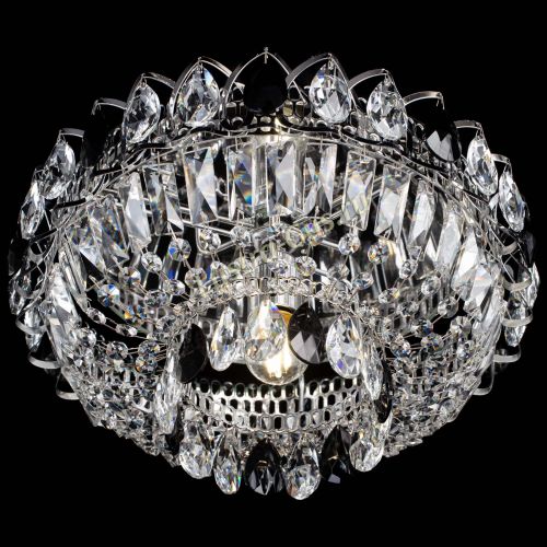 Люстра Астра Бутон №1 черная в Подольске Гусь Хрустальный