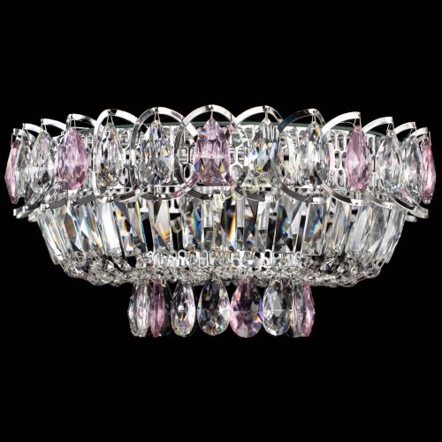 Люстра Астра Бутон №1 розовая в Подольске Гусь Хрустальный