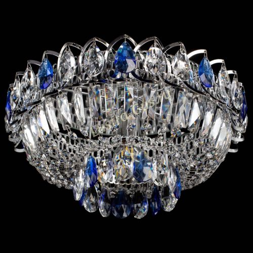 Люстра Астра Бутон №1 синяя в Подольске Гусь Хрустальный