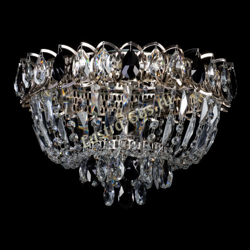 Люстра Астра Бутон №2 черная в Подольске Гусь Хрустальный