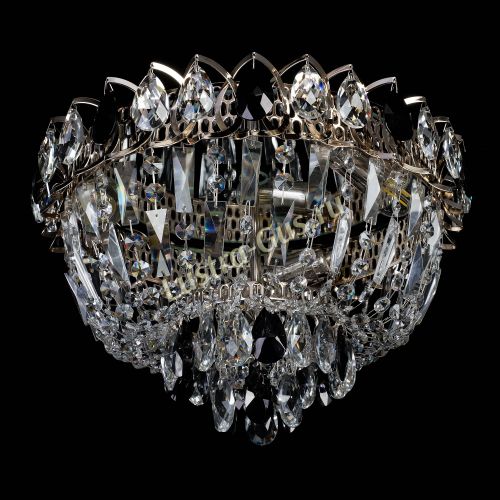 Люстра Астра Бутон №2 черная в Подольске Гусь Хрустальный