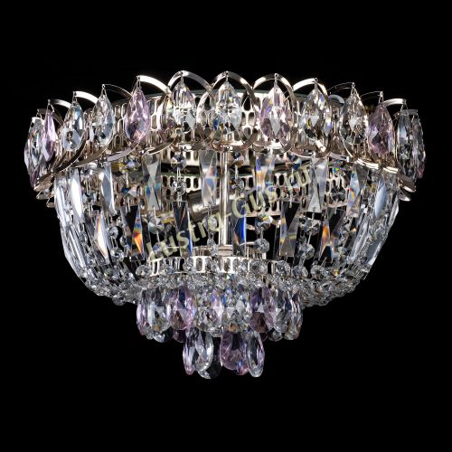 Люстра Астра Бутон №2 розовая в Подольске Гусь Хрустальный