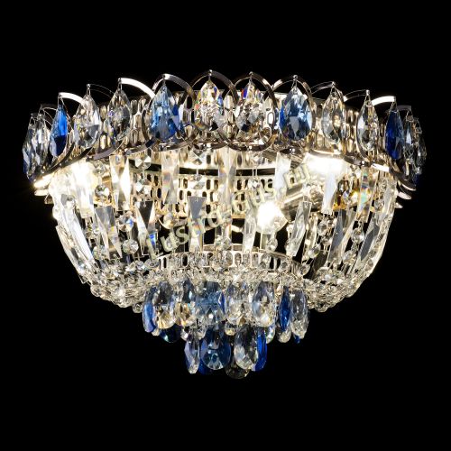 Люстра Астра Бутон №2 синяя в Подольске Гусь Хрустальный