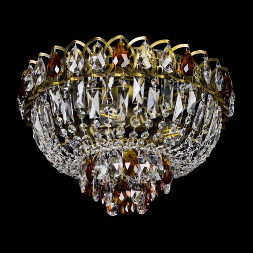 Люстра Астра Бутон №3 чайная под бронзу в Подольске Гусь Хрустальный