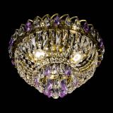 Люстра Астра Бутон №3 фиолетовая под бронзу в Подольске