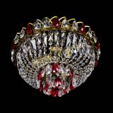 Люстра Астра Бутон №3 красная под бронзу в Подольске Люстра Астра Бутон №3 красная под бронзу в Подольске