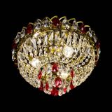 Люстра Астра Бутон №3 красная под бронзу в Подольске Люстра Астра Бутон №3 красная под бронзу в Подольске