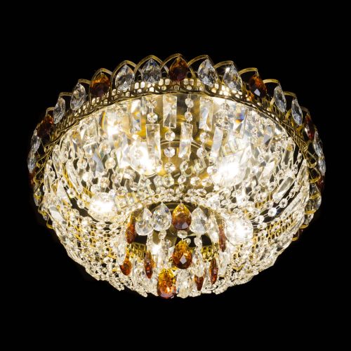 Люстра Астра Бутон №5 чайная под бронзу в Подольске Гусь Хрустальный