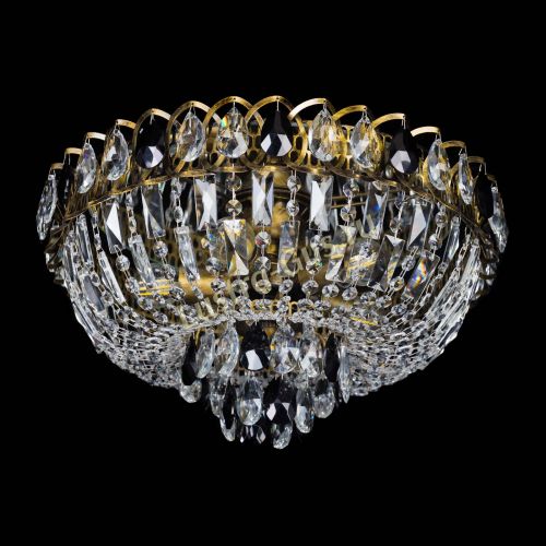 Люстра Астра Бутон №5 черная под бронзу в Подольске Гусь Хрустальный