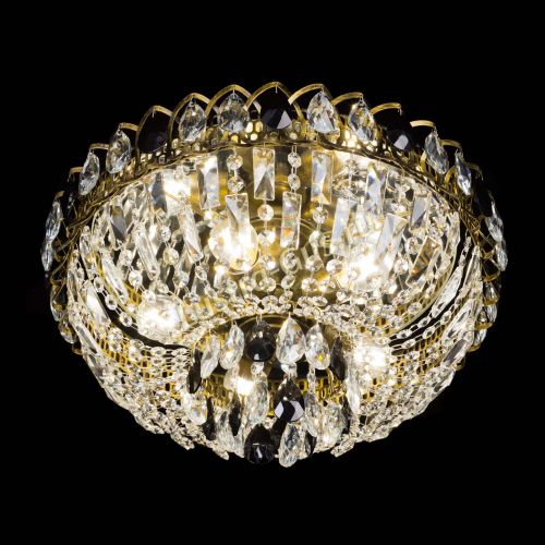 Люстра Астра Бутон №5 черная под бронзу в Подольске Гусь Хрустальный