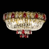 Люстра Астра Бутон №5 красная под бронзу в Подольске Люстра Астра Бутон №5 красная под бронзу в Подольске