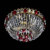 Люстра Астра Бутон №5 красная под бронзу в Подольске Люстра Астра Бутон №5 красная под бронзу в Подольске