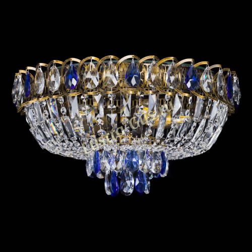 Люстра Астра Бутон №5 синяя под бронзу в Подольске Люстра Астра Бутон №5 синяя под бронзу в Подольске