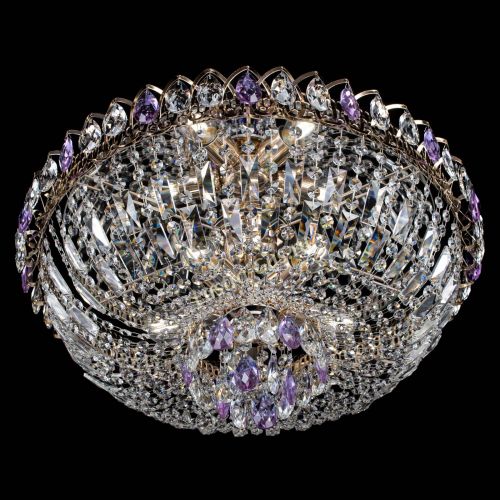 Люстра Астра Бутон №5 фиолетовая в Подольске Гусь Хрустальный