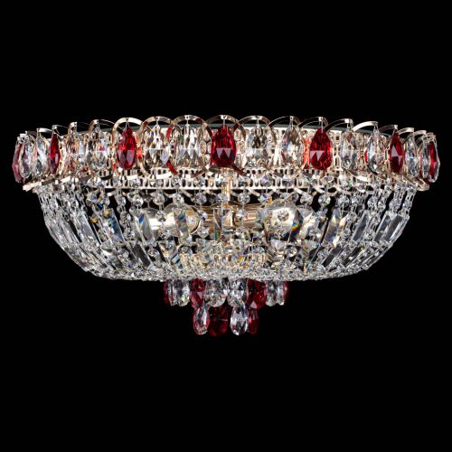 Люстра Астра Бутон №5 красная в Подольске Гусь Хрустальный