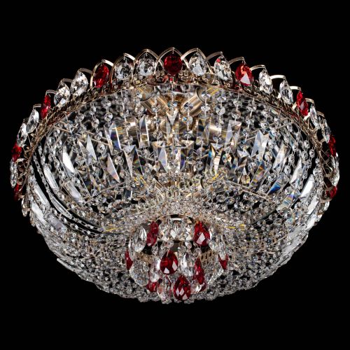 Люстра Астра Бутон №5 красная в Подольске Гусь Хрустальный