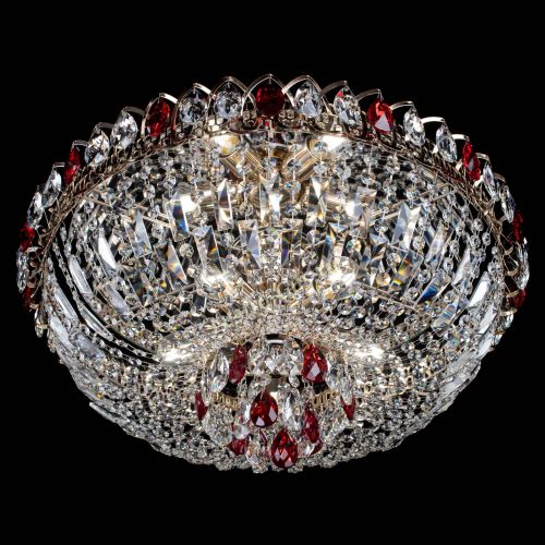 Люстра Астра Бутон №5 красная в Подольске Гусь Хрустальный