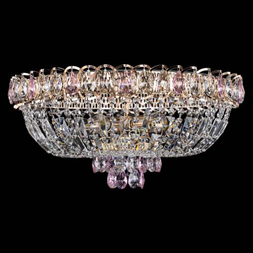 Люстра Астра Бутон №5 розовая в Подольске Гусь Хрустальный