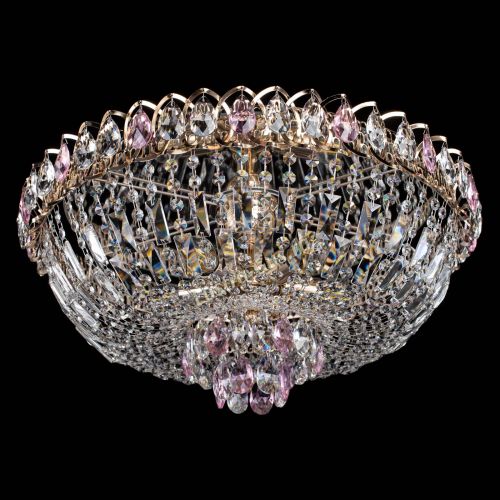 Люстра Астра Бутон №5 розовая в Подольске Гусь Хрустальный