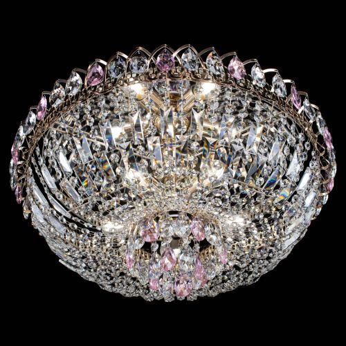 Люстра Астра Бутон №5 розовая в Подольске Гусь Хрустальный