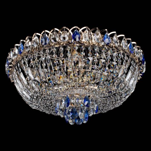 Люстра Астра Бутон №5 синяя в Подольске Гусь Хрустальный