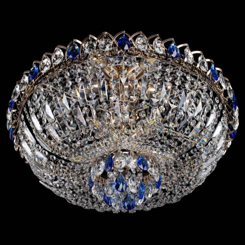 Люстра Астра Бутон №5 синяя в Подольске Гусь Хрустальный