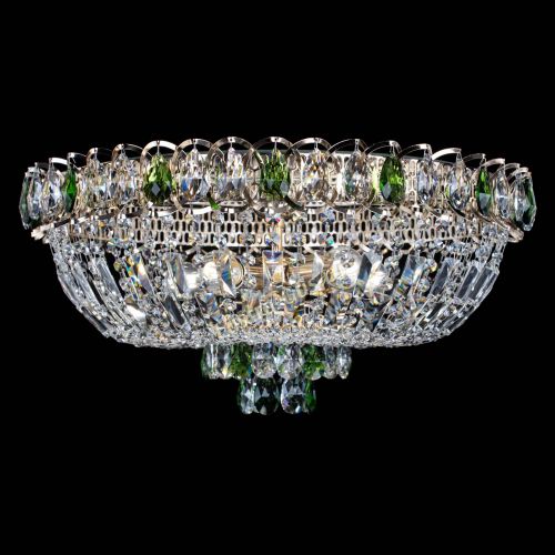 Люстра Астра Бутон №5 зеленая в Подольске Гусь Хрустальный