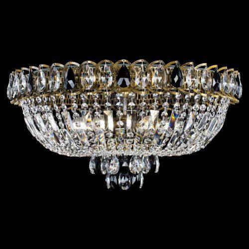 Люстра Астра Бутон №6 под бронзу Черная в Подольске Гусь Хрустальный