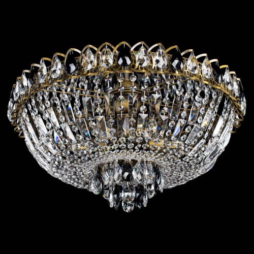 Люстра Астра Бутон №6 под бронзу Черная в Подольске Гусь Хрустальный