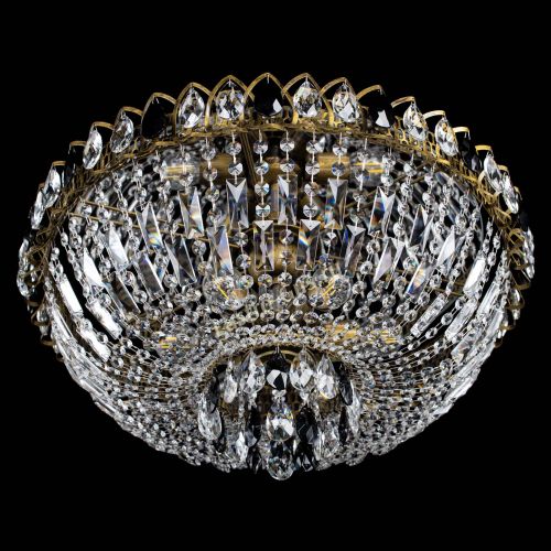 Люстра Астра Бутон №6 под бронзу Черная в Подольске Гусь Хрустальный