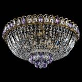 Люстра Астра Бутон №6 под бронзу Фиолетовая в Подольске