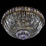 Люстра Астра Бутон №6 под бронзу Фиолетовая в Подольске