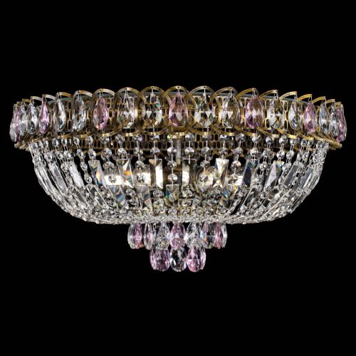 Люстра Астра Бутон №6 под бронзу Розовая в Подольске Гусь Хрустальный