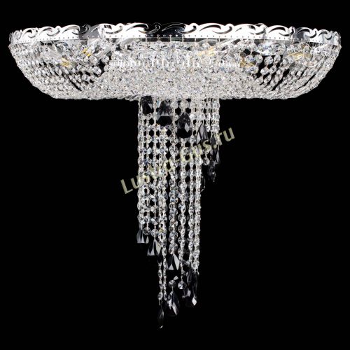 Люстра Диана №1 черная в Подольске Гусь Хрустальный