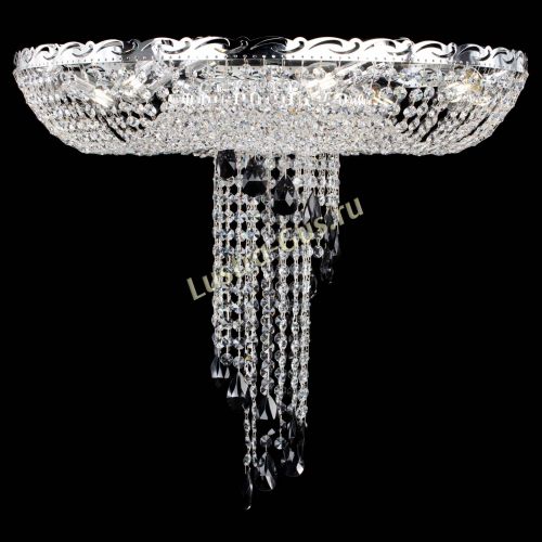 Люстра Диана №1 черная в Подольске Гусь Хрустальный