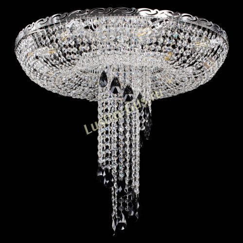 Люстра Диана №1 черная в Подольске Гусь Хрустальный