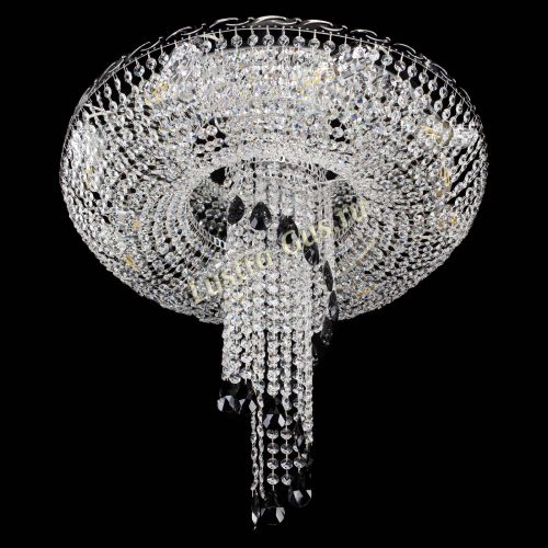 Люстра Диана №1 черная в Подольске Гусь Хрустальный