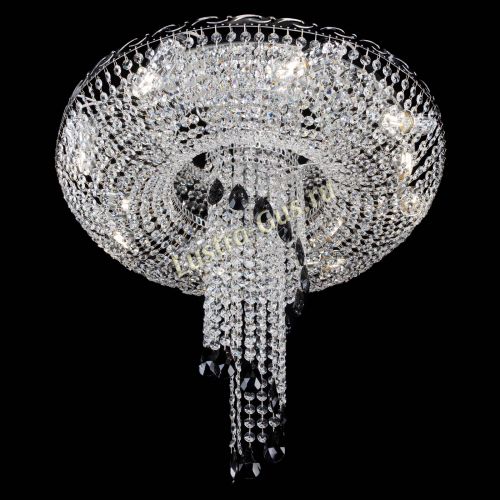 Люстра Диана №1 черная в Подольске Гусь Хрустальный