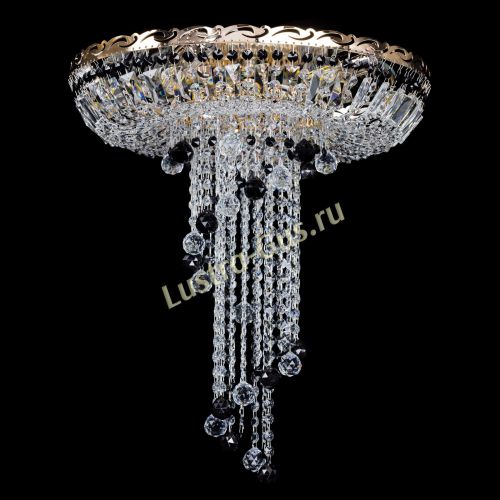 Люстра Диана №6 Шар 30 черная в Подольске Гусь Хрустальный