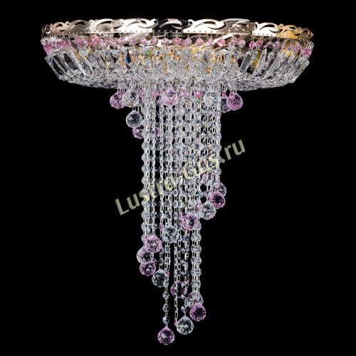 Люстра Диана №6 Шар 30 розовая в Подольске Люстра Диана №6 Шар 30 розовая в Подольске