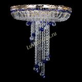 Люстра Диана №6 Шар 30 синяя в Подольске