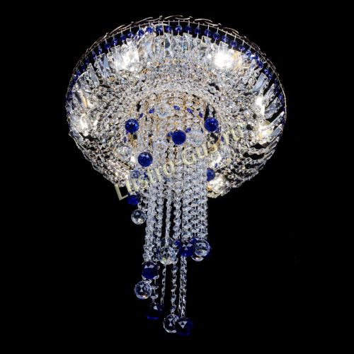 Люстра Диана №6 Шар 30 синяя в Подольске Гусь Хрустальный