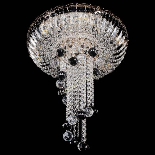Люстра Диана №6 Шар 40 черная в Подольске Гусь Хрустальный