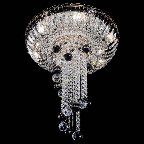 Люстра Диана №6 Шар 40 черная в Подольске Гусь Хрустальный