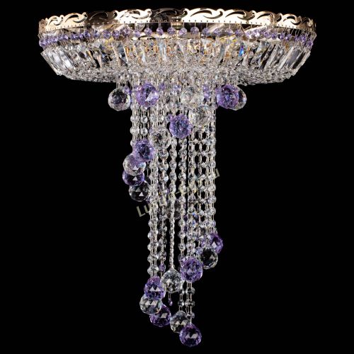 Люстра Диана №6 Шар 40 фиолетовая в Подольске Люстра Диана №6 Шар 40 фиолетовая в Подольске