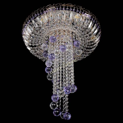 Люстра Диана №6 Шар 40 фиолетовая в Подольске Гусь Хрустальный