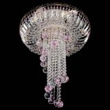 Люстра Диана №6 Шар 40 розовая в Подольске Люстра Диана №6 Шар 40 розовая в Подольске