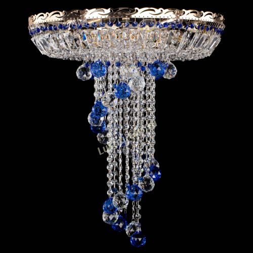 Люстра Диана №6 Шар 40 синяя в Подольске Люстра Диана №6 Шар 40 синяя в Подольске