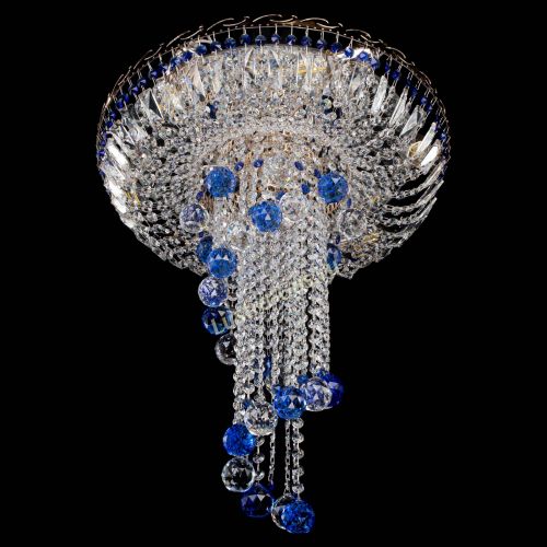 Люстра Диана №6 Шар 40 синяя в Подольске Гусь Хрустальный