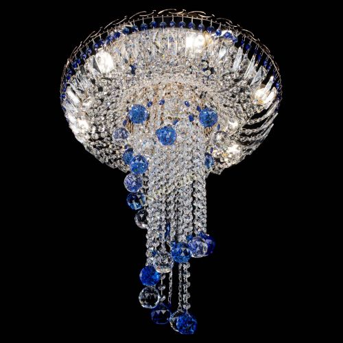 Люстра Диана №6 Шар 40 синяя в Подольске Гусь Хрустальный